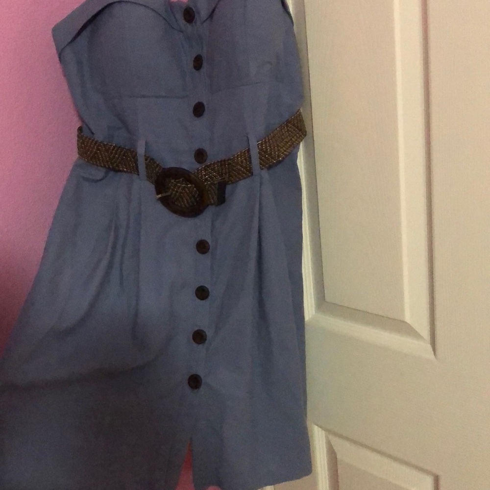 Blue summer dress